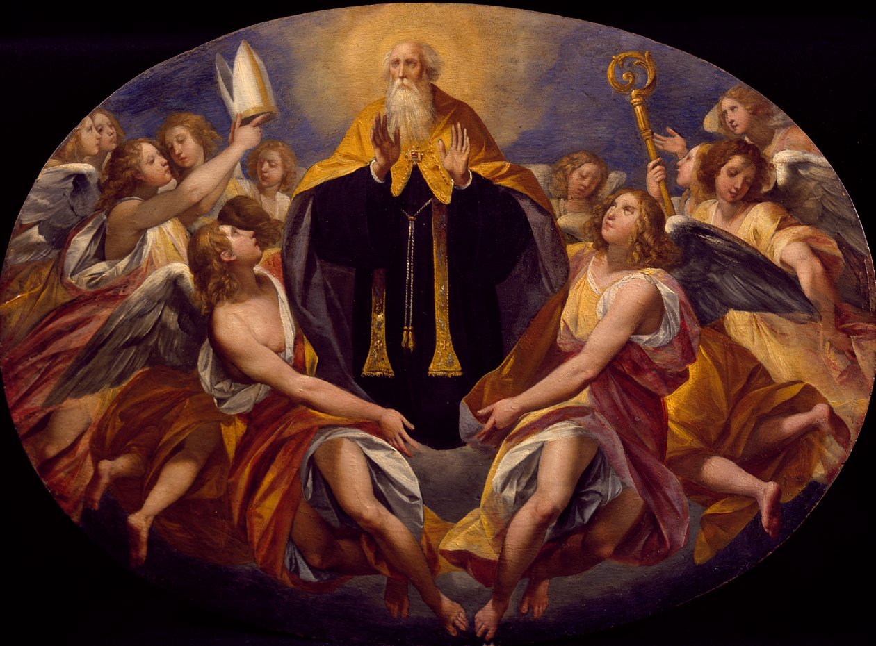 San Benedetto in gloria da Giuseppe Cesari