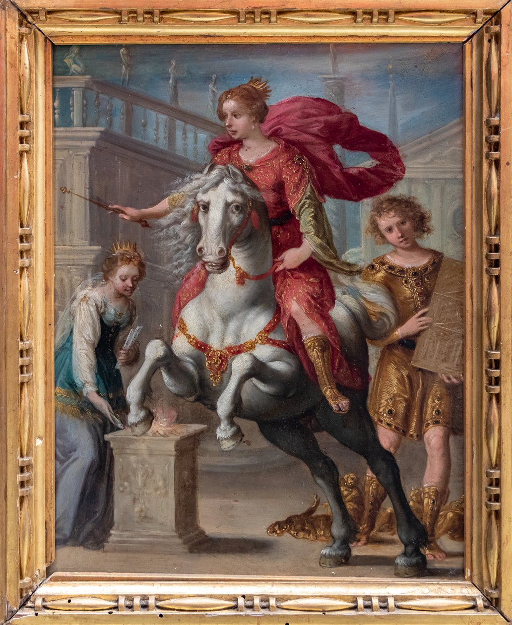 Munificenza (o Religione) da follower of Giuseppe Cesari