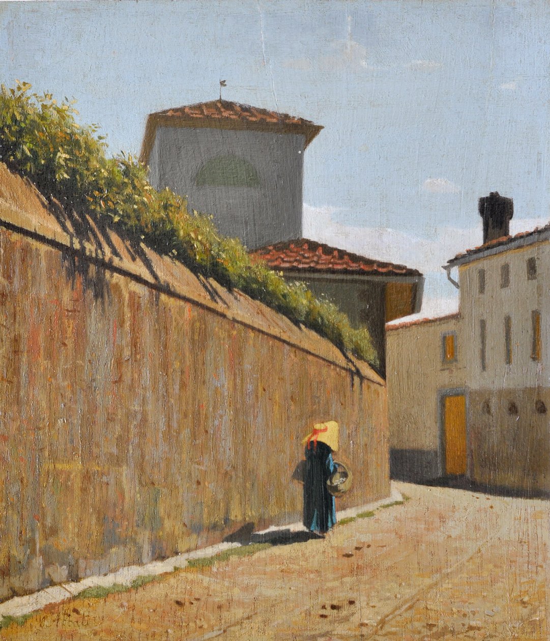 Viale sotto il sole da Giuseppe Abbati