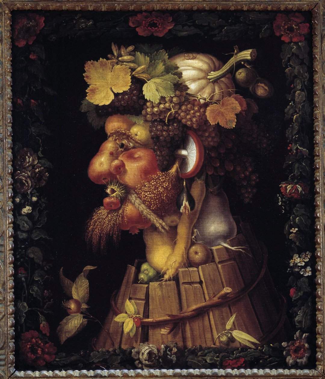 Autunno. Allegoria delle Stagioni. Dipinto di Giuseppe Arcimboldo (1527-1593). Museo del Louvre da Giuseppe Arcimboldo