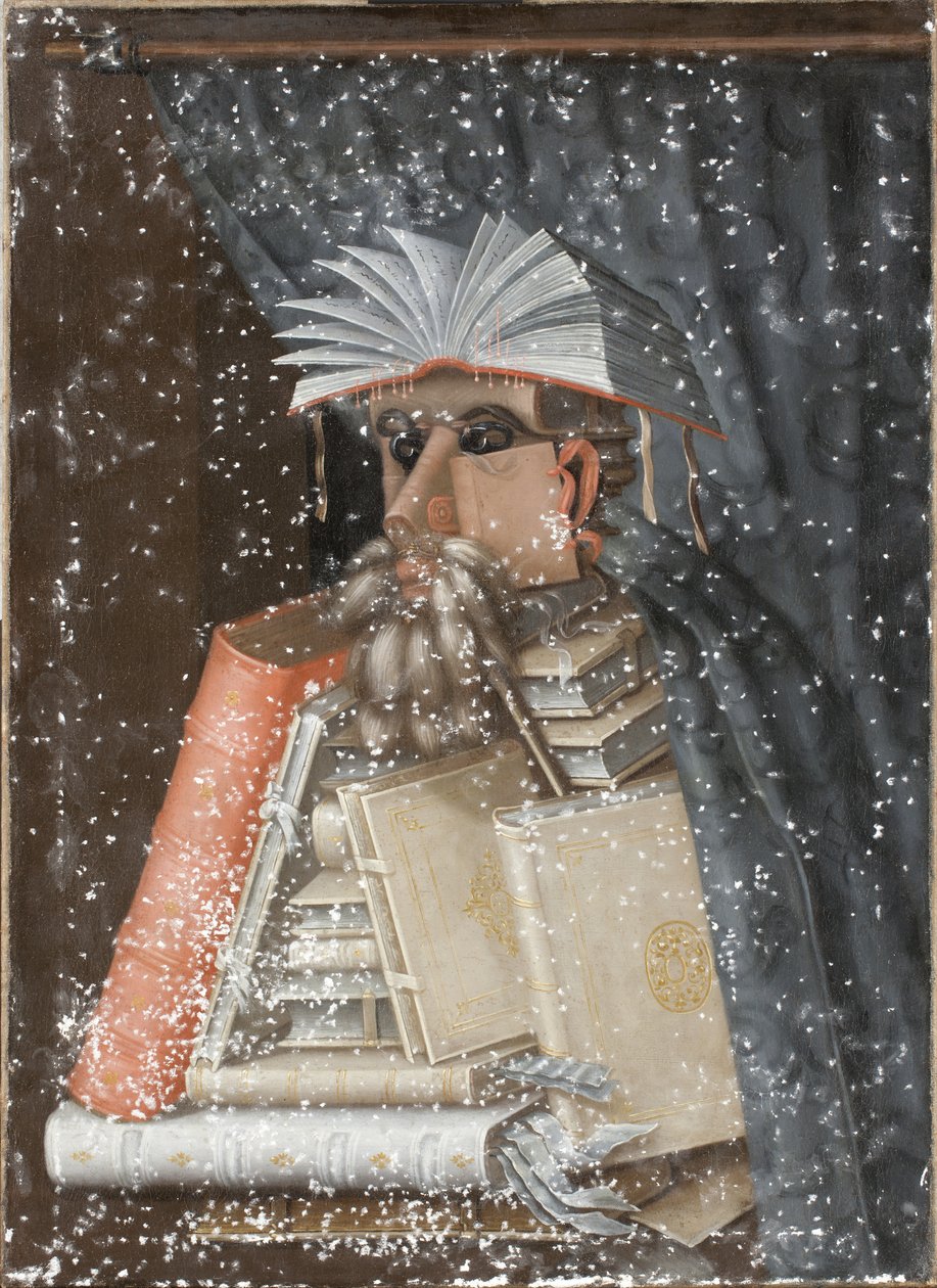 Il bibliotecario da Giuseppe Arcimboldo