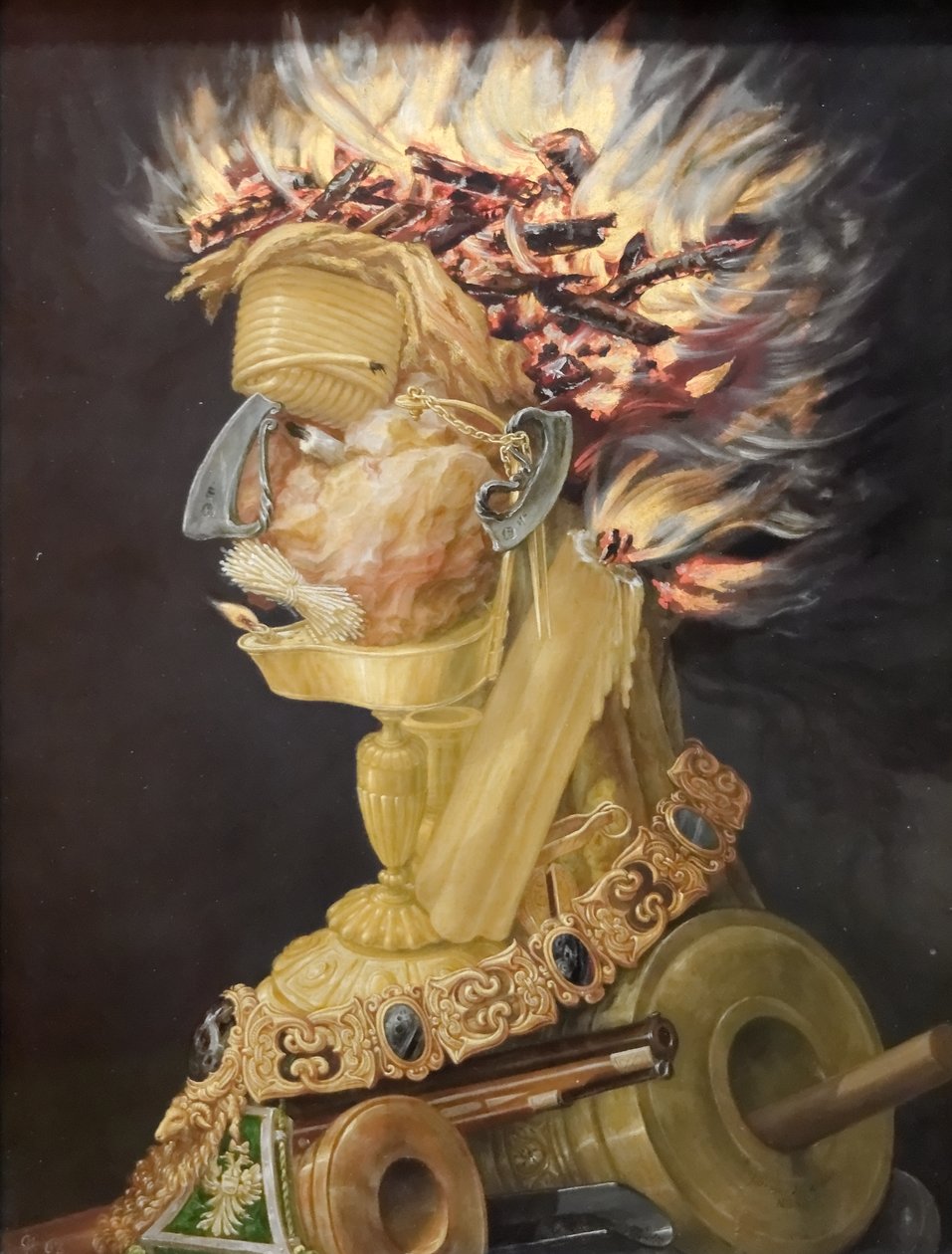 Tedesco: Feuer Fire da Giuseppe Arcimboldo