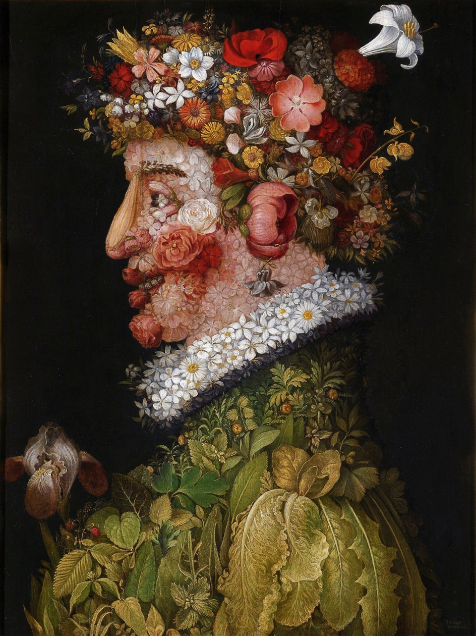 La Primavera da Giuseppe Arcimboldo