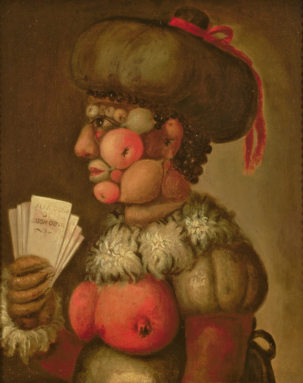 La signora di buon gusto da Giuseppe Arcimboldo