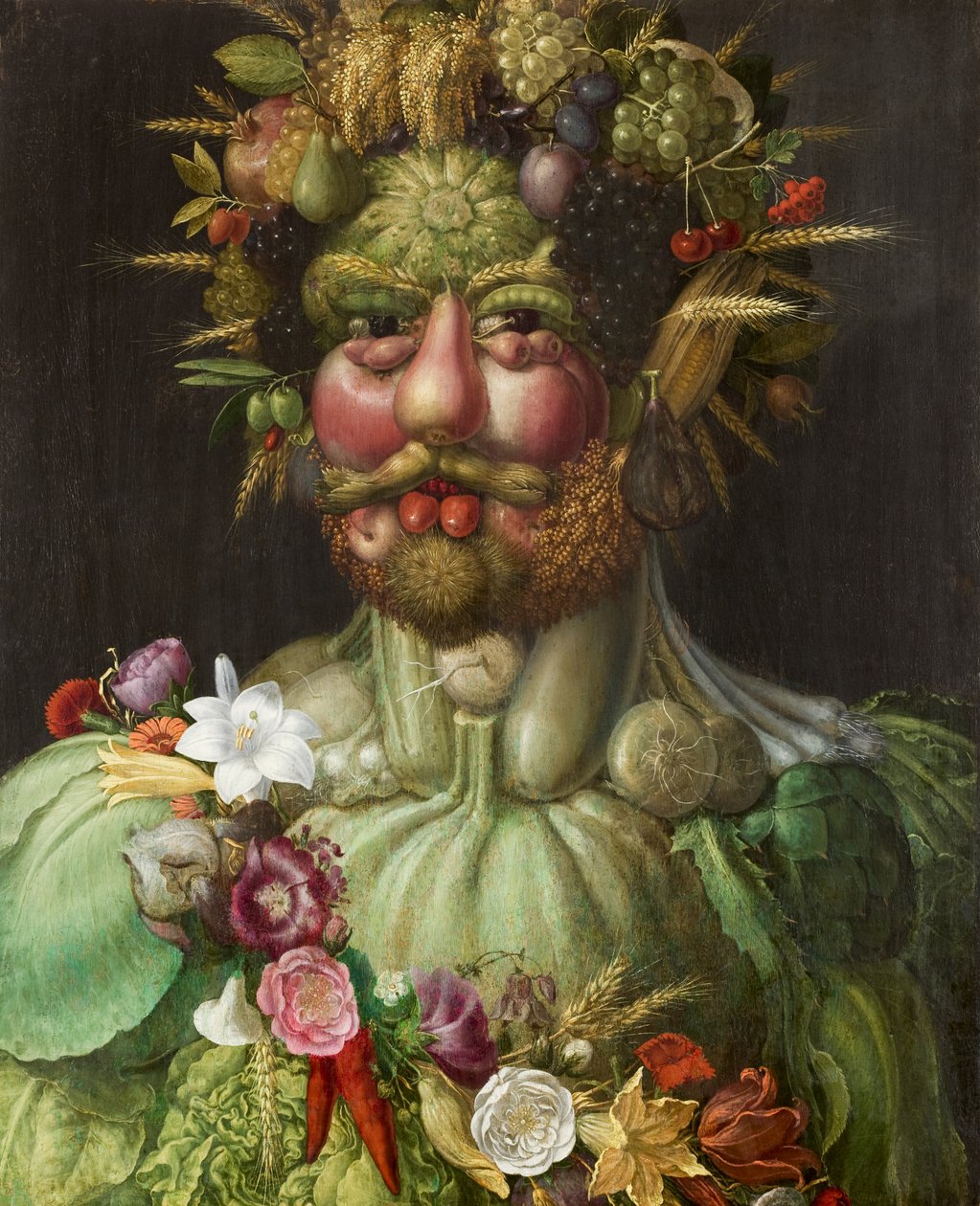 Vertumno, ritratto, allegoria da Giuseppe Arcimboldo