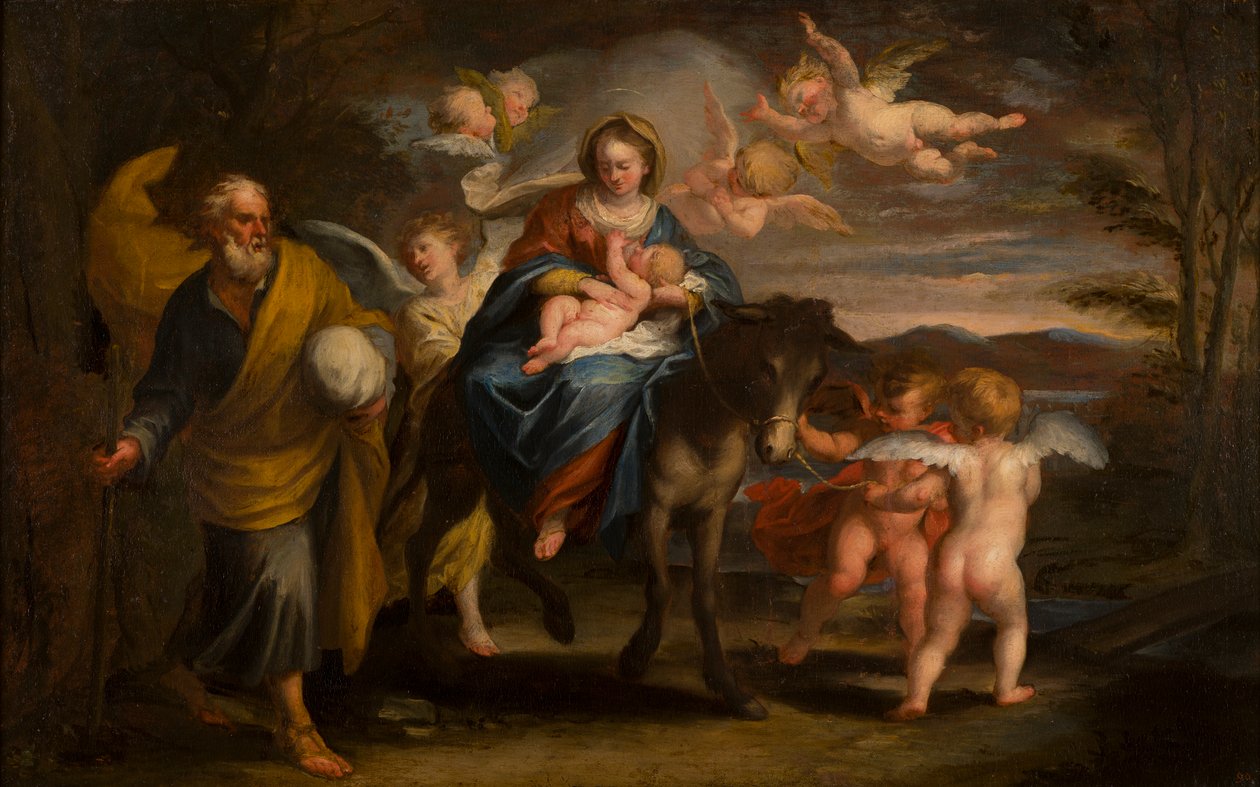 La fuga in Egitto da Giuseppe Badaracco