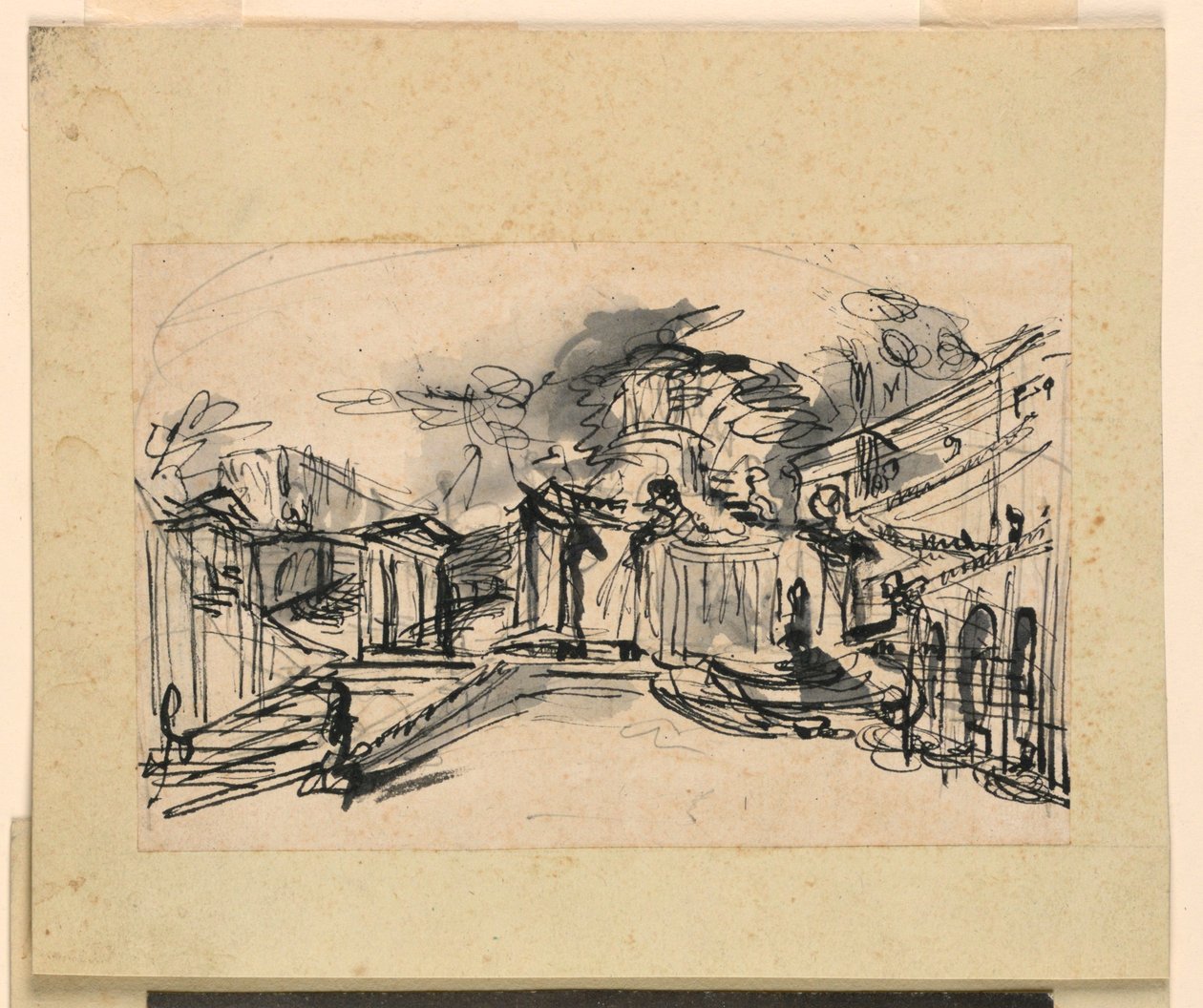 Scenografia: Architettura del Palazzo da Giuseppe Barberi
