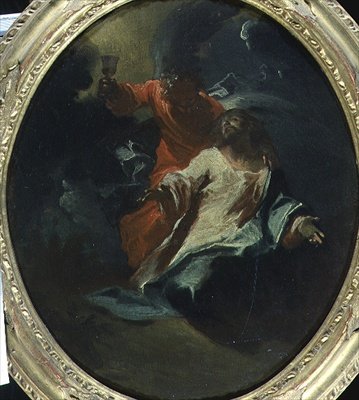 Cristo sul Monte degli Ulivi, c.1730 da Giuseppe Bazzani