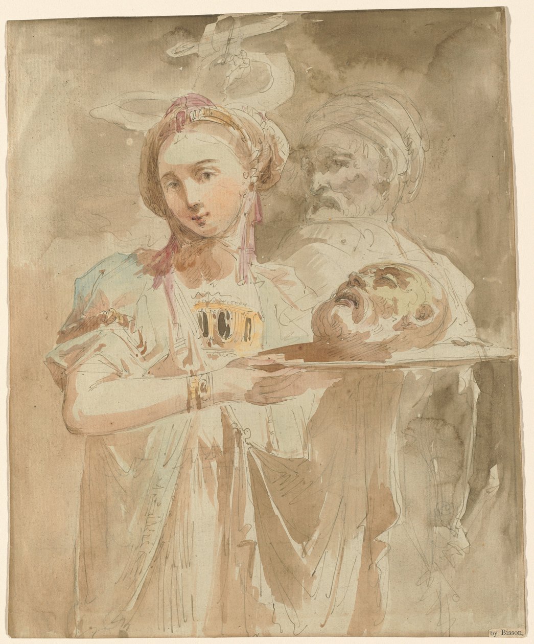 Salomè con la testa di San Giovanni Battista da Giuseppe Bernardino Bison