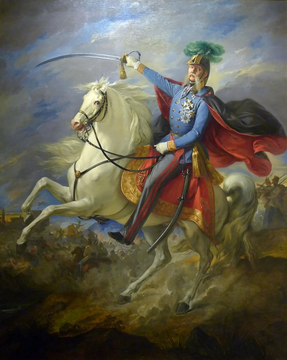 Julius von Haynau (Giuseppe Bezzoli, 1853) da Giuseppe Bezzuoli