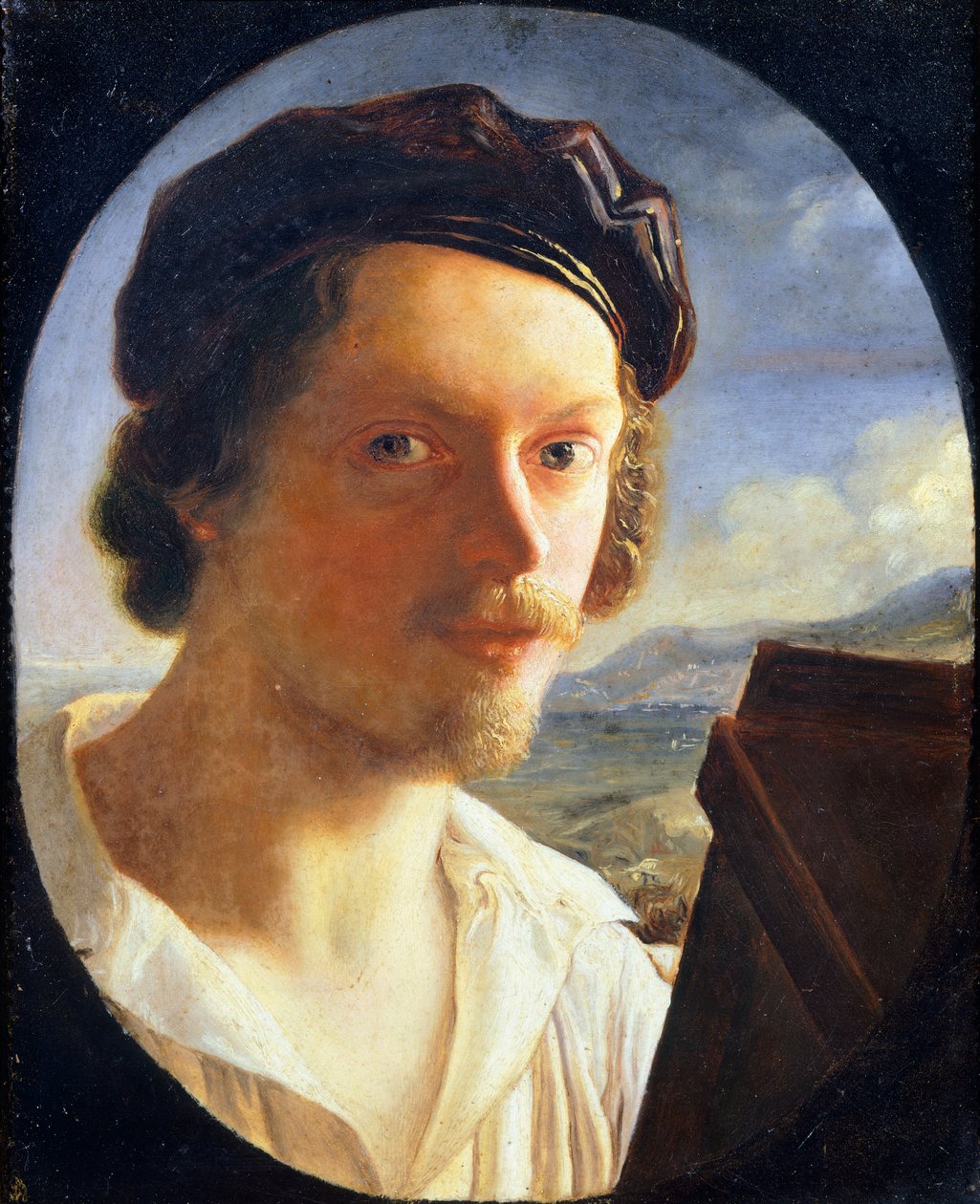 Autoritratto di Giuseppe Bezzuoli da Giuseppe Bezzuoli