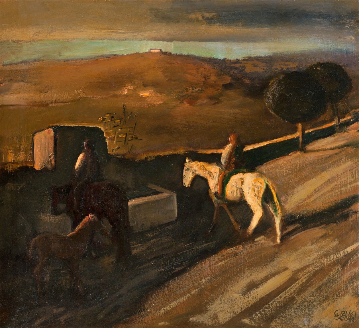 Cavallo bianco all
