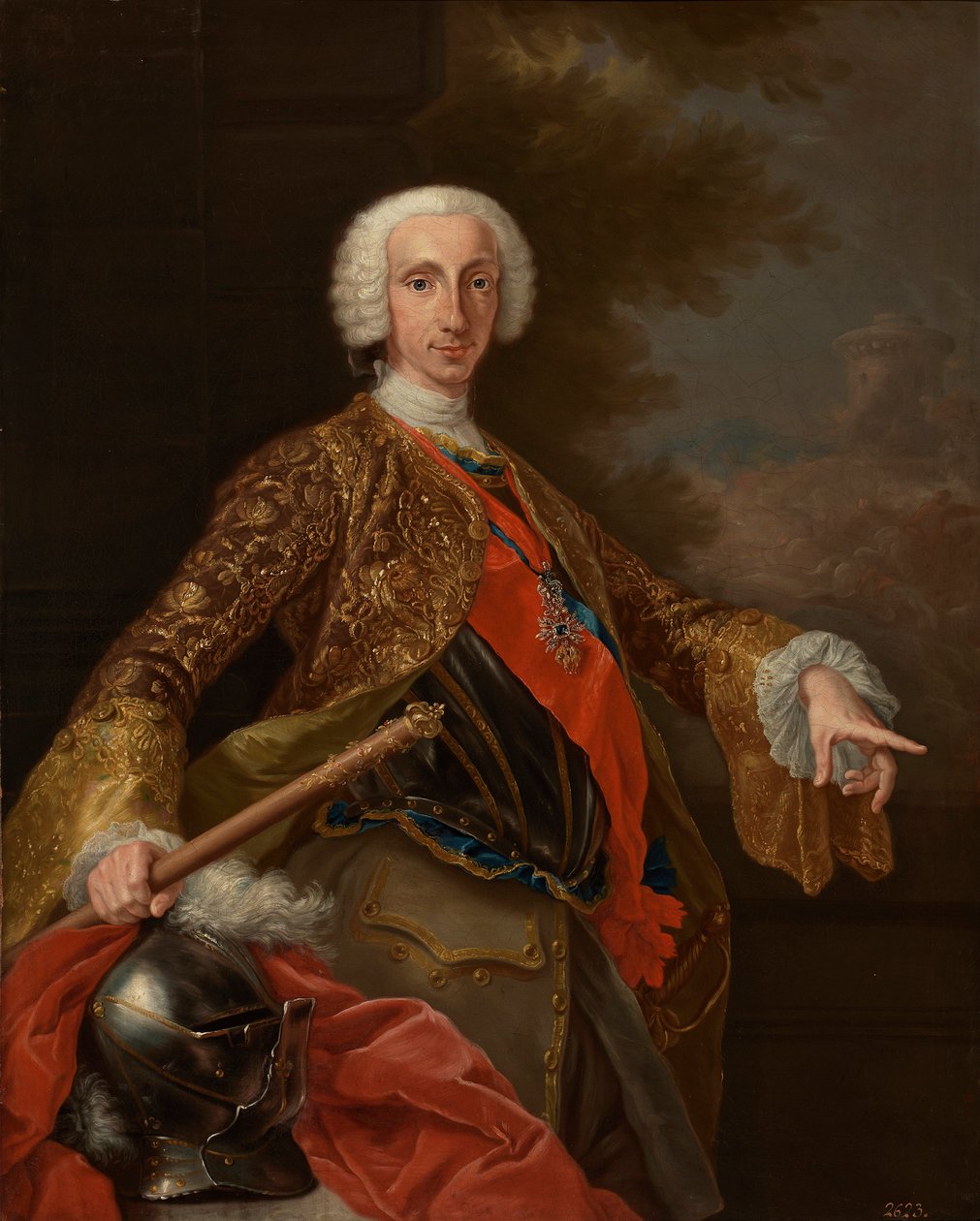 Ritratto di Carlo III (1716-1788), re di Spagna da Giuseppe Bonito