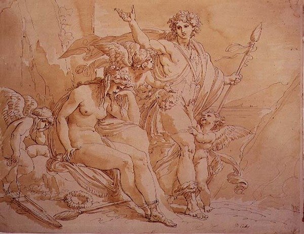 Bacco e Arianna, 1780 da Giuseppe Cades