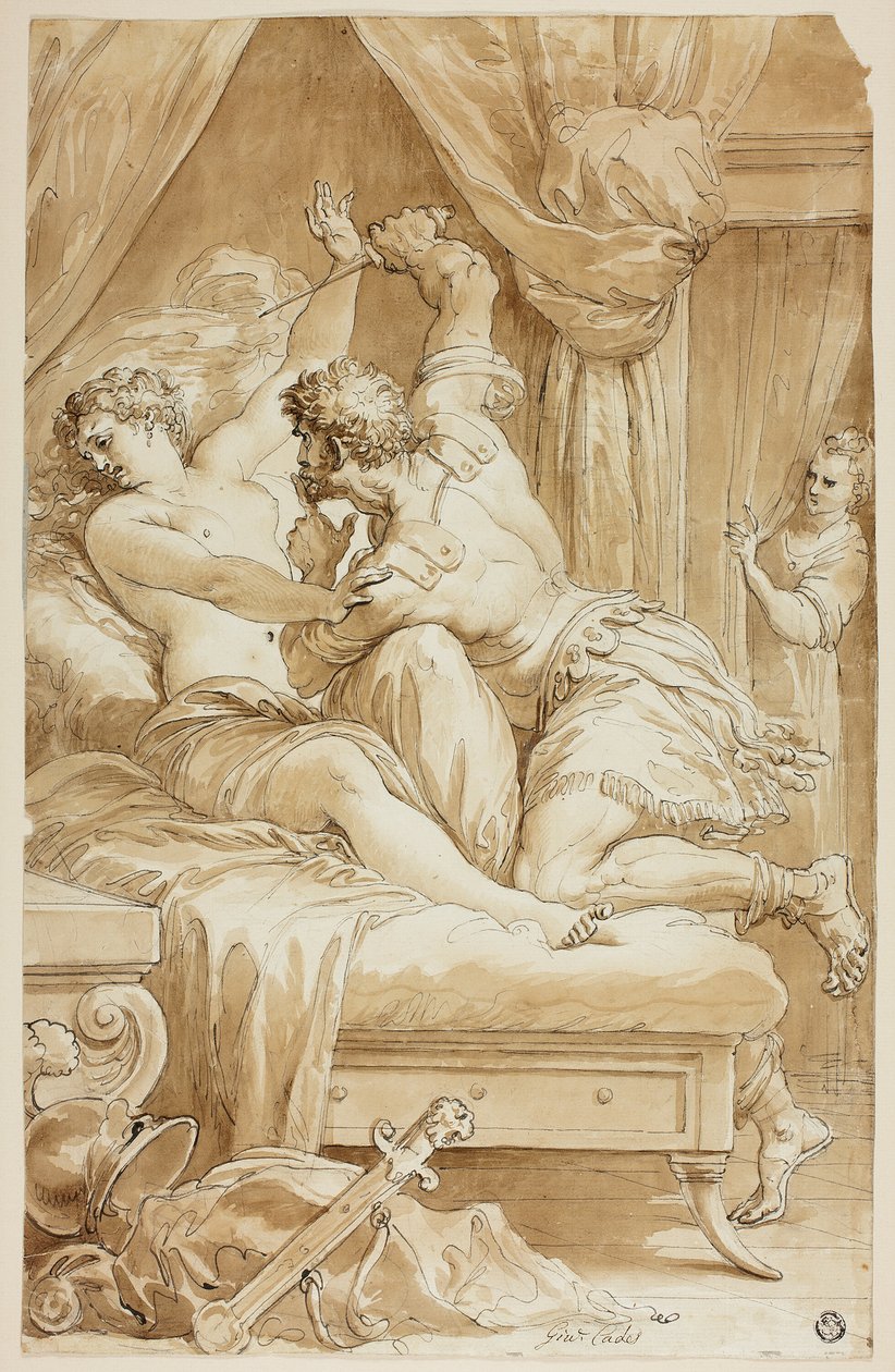 Stupro di Lucrezia da Giuseppe Cades