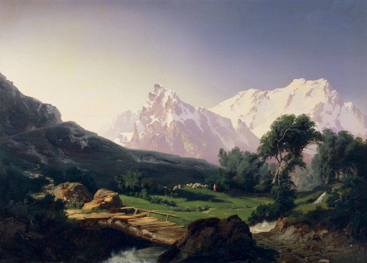 Cime alpine, Valle di Gressoney da Giuseppe Camino