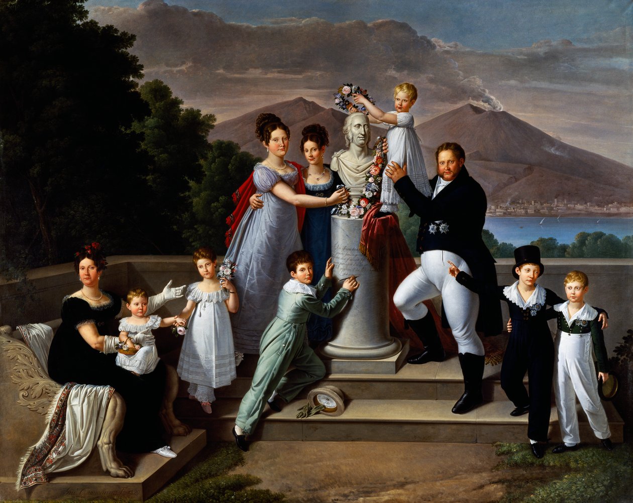 Francesco I delle Due Sicilie da Giuseppe Cammarano
