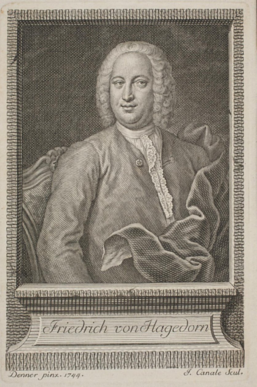 Friedrich von Hagedorn da Giuseppe Canale