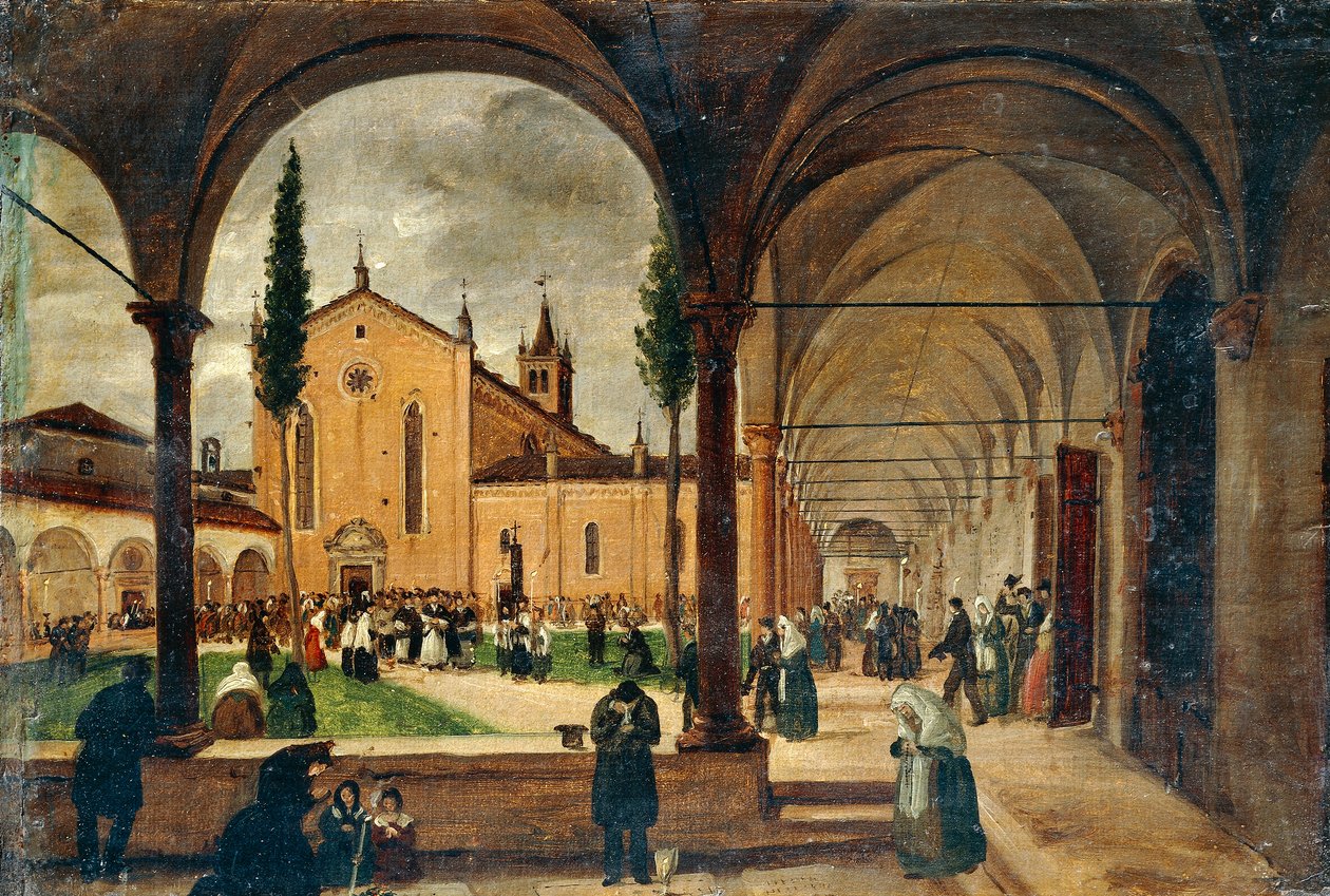 Il Chiostro di San Bernardino da Giuseppe Canella