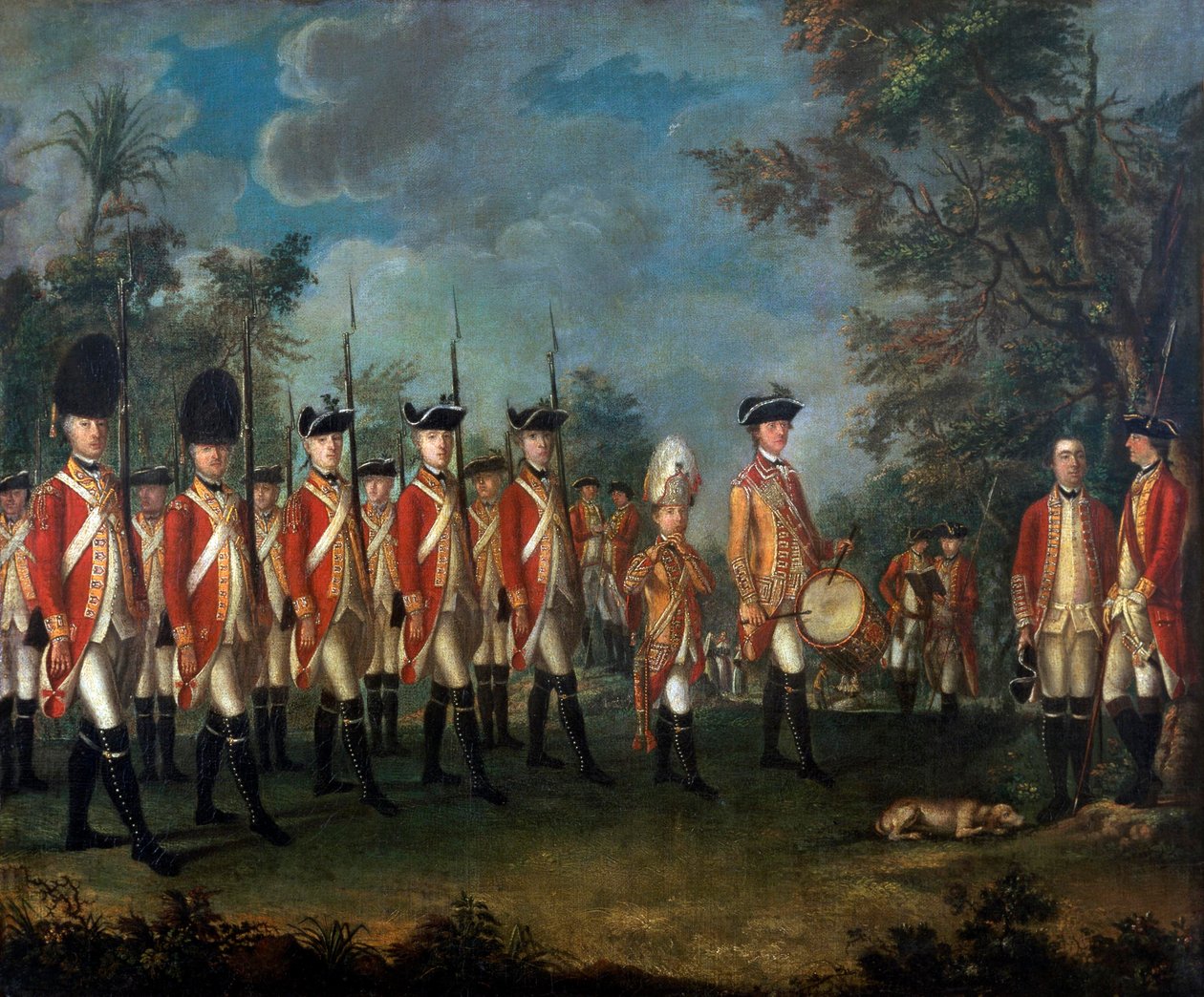Lord George Lennox, Colonnello del 25º Reggimento di Fanteria, c.1771 da Giuseppe Chiesa