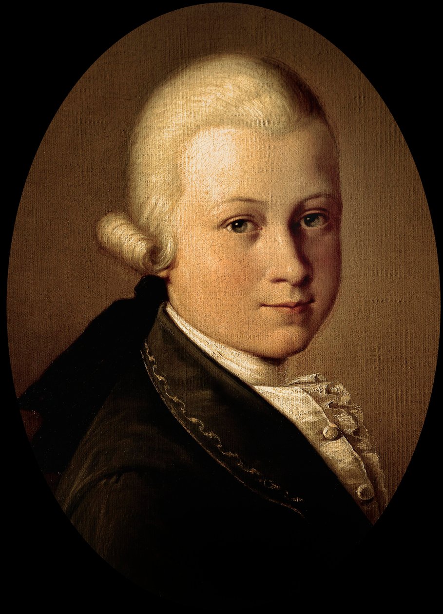 Wolfgang Amadeus Mozart da Giuseppe Cignaroli