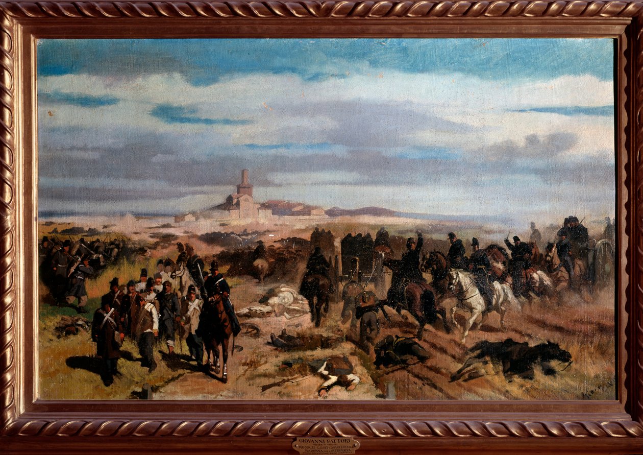La battaglia di Solferino e San Martino del 24 giugno 1859 da Giuseppe Fattori