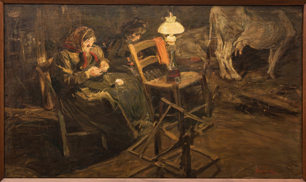 Nella stalla da Giuseppe Graziosi