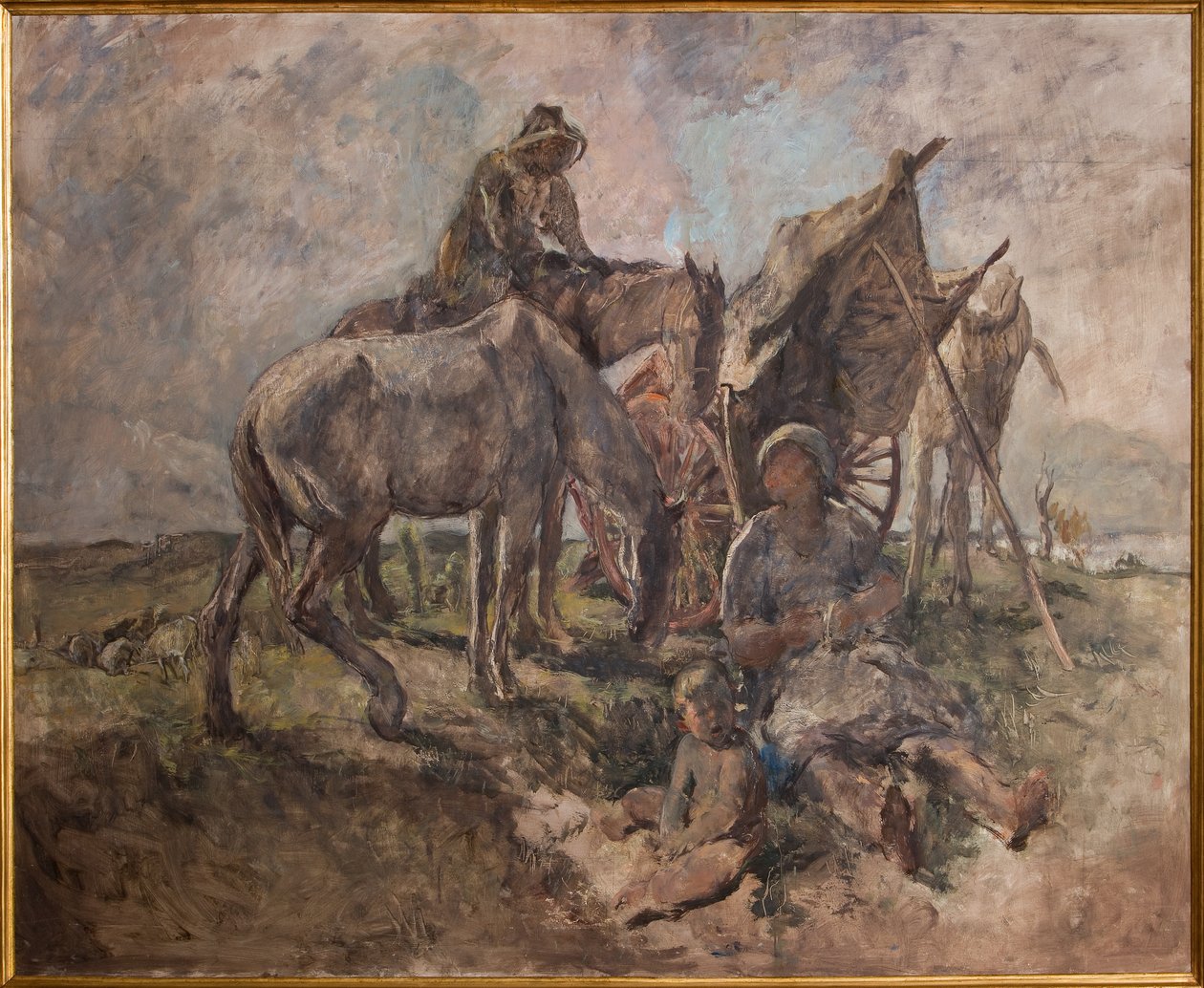 Riposo nei campi da Giuseppe Graziosi