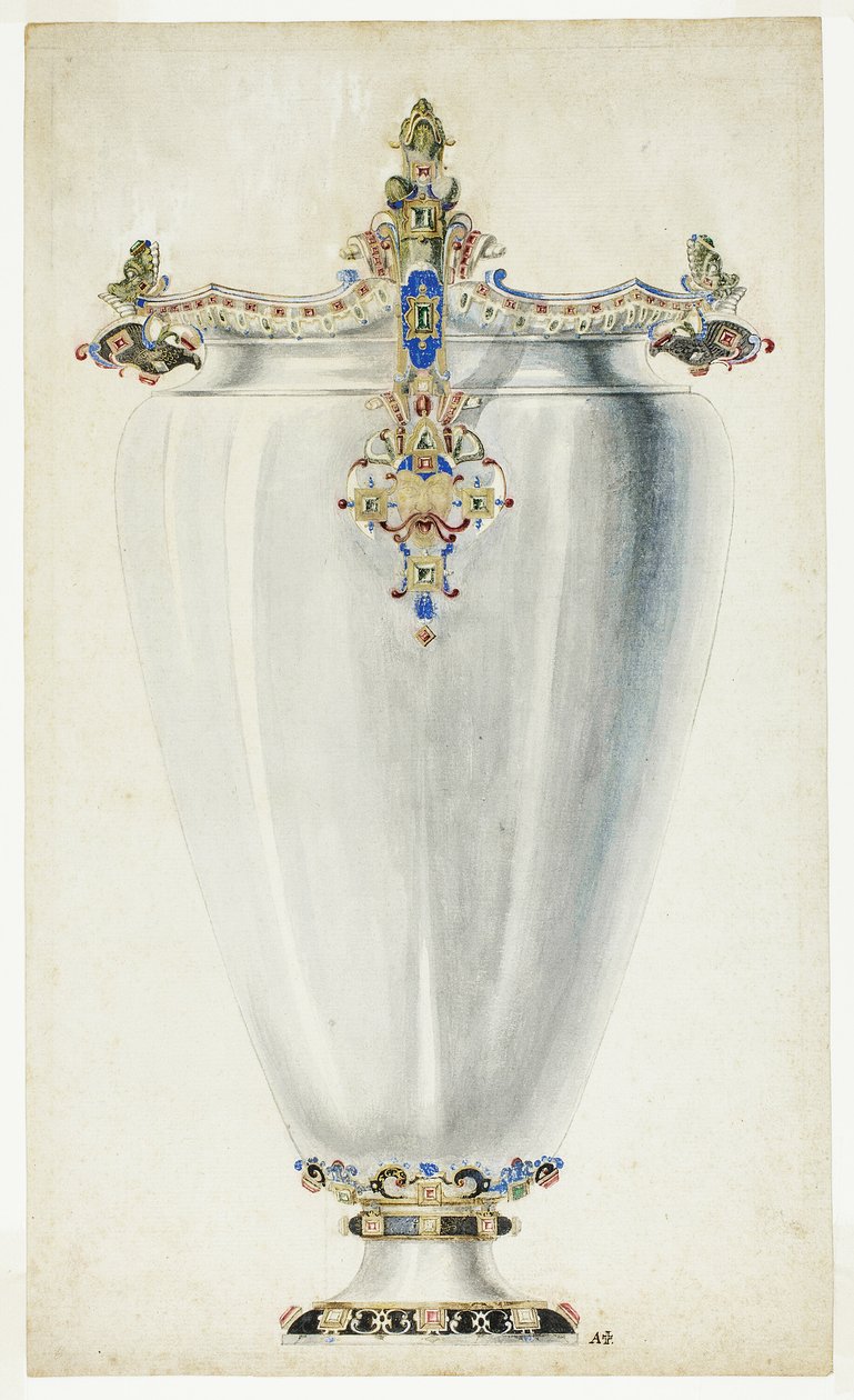 Vaso monumentale gioiello da Giuseppe Grisoni