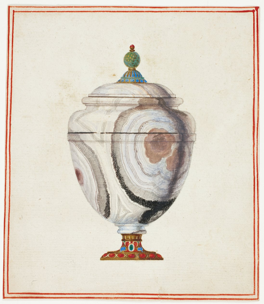 Stone Urn da Giuseppe Grisoni