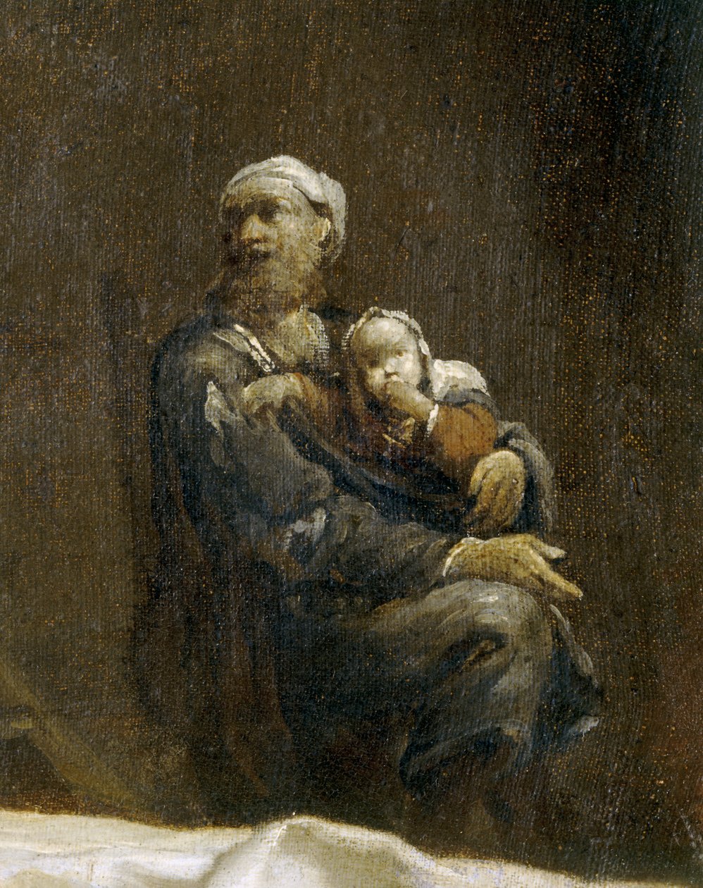 La femme a la puce - Donna con le pulci ... da Giuseppe Maria (1665 1747) Crespi