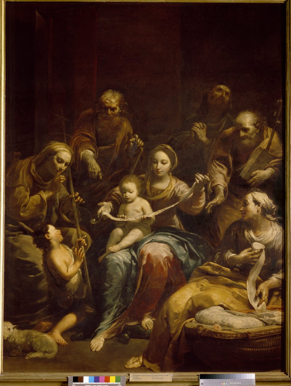 La Sacra Famiglia da Giuseppe Maria Crespi