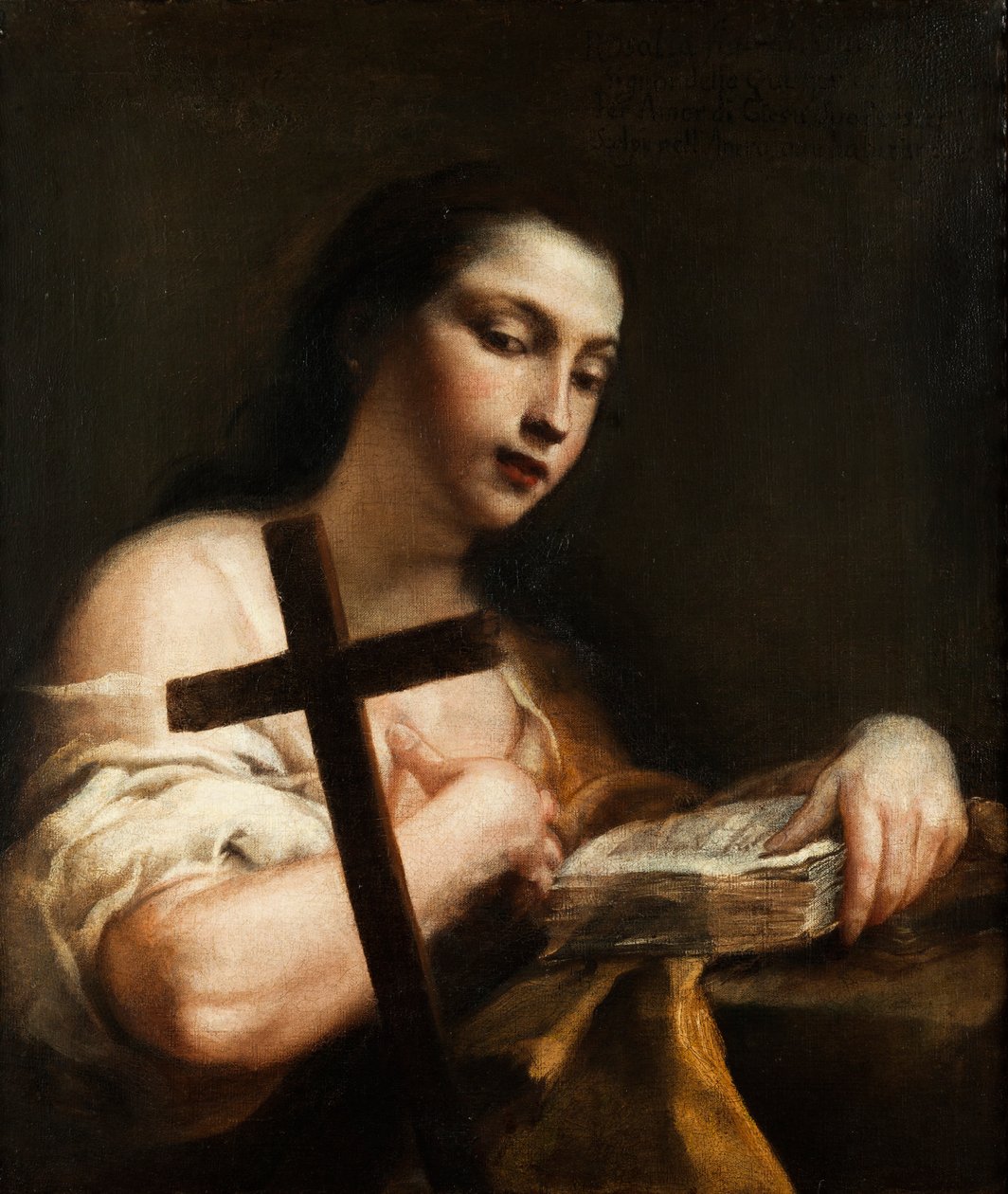 Santa Maria Maddalena come Santa Rosalia da Giuseppe Maria Crespi