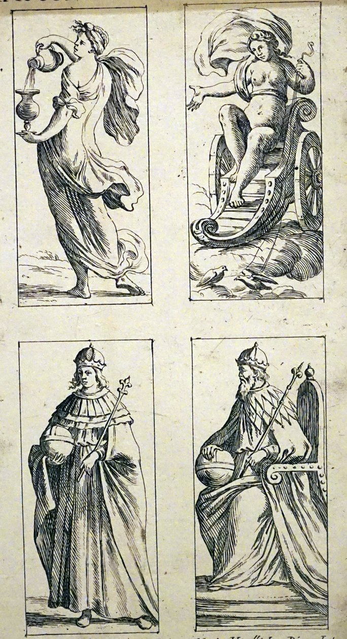 Carte dei tarocchi del XVII secolo di Giuseppe Maria Mitelli da Giuseppe Maria Mitelli