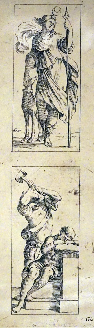 Carte dei tarocchi del XVII secolo di Giuseppe Maria Mitelli da Giuseppe Maria Mitelli