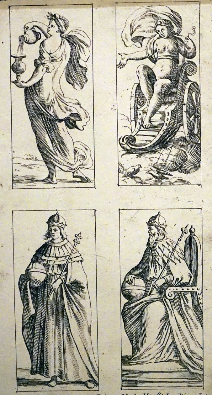 Carte dei tarocchi del XVII secolo di Giuseppe Maria Mitelli da Giuseppe Maria Mitelli