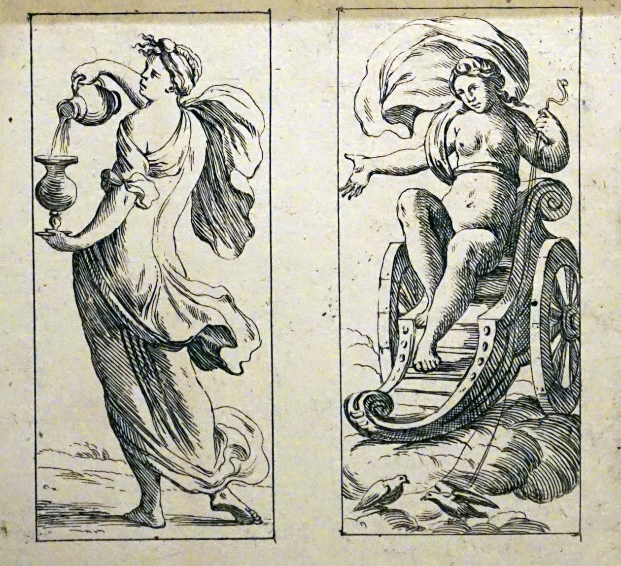 Carte dei tarocchi del XVII secolo di Giuseppe Maria Mitelli da Giuseppe Maria Mitelli