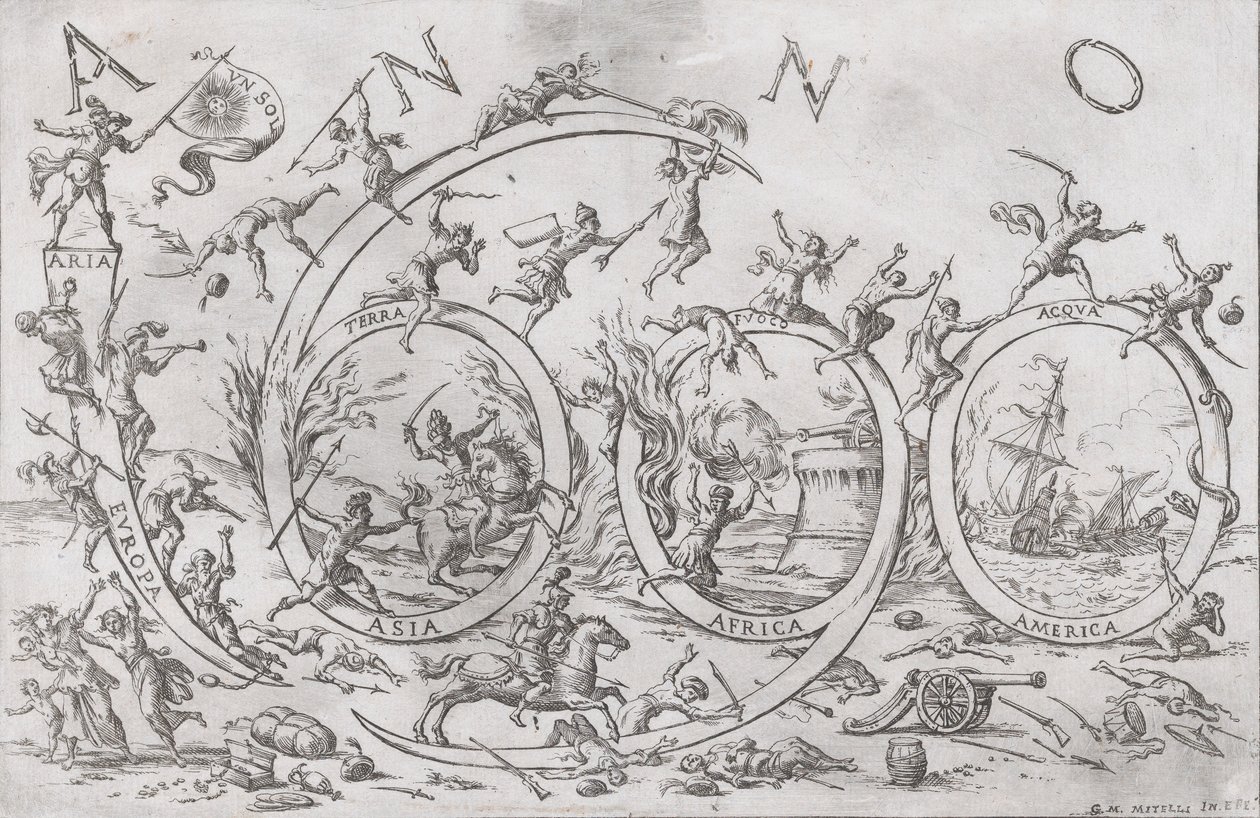 Anno 1690 da Giuseppe Maria Mitelli