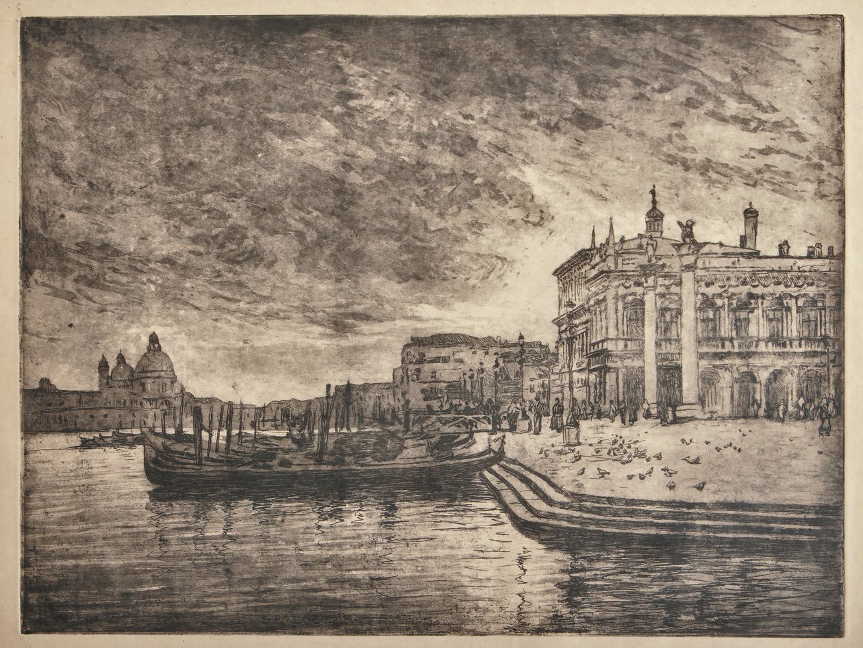Il Palazzo Reale e la Basilica della Salute da Giuseppe Miti Zanetti