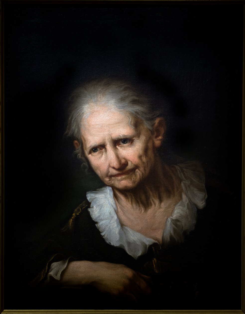 Donna anziana in preghiera da Giuseppe Nogari