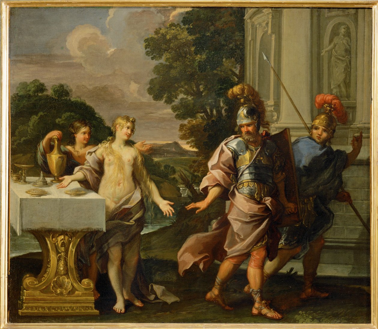 Armida e i compagni di Renaud - Armida e i ... da Giuseppe Passeri