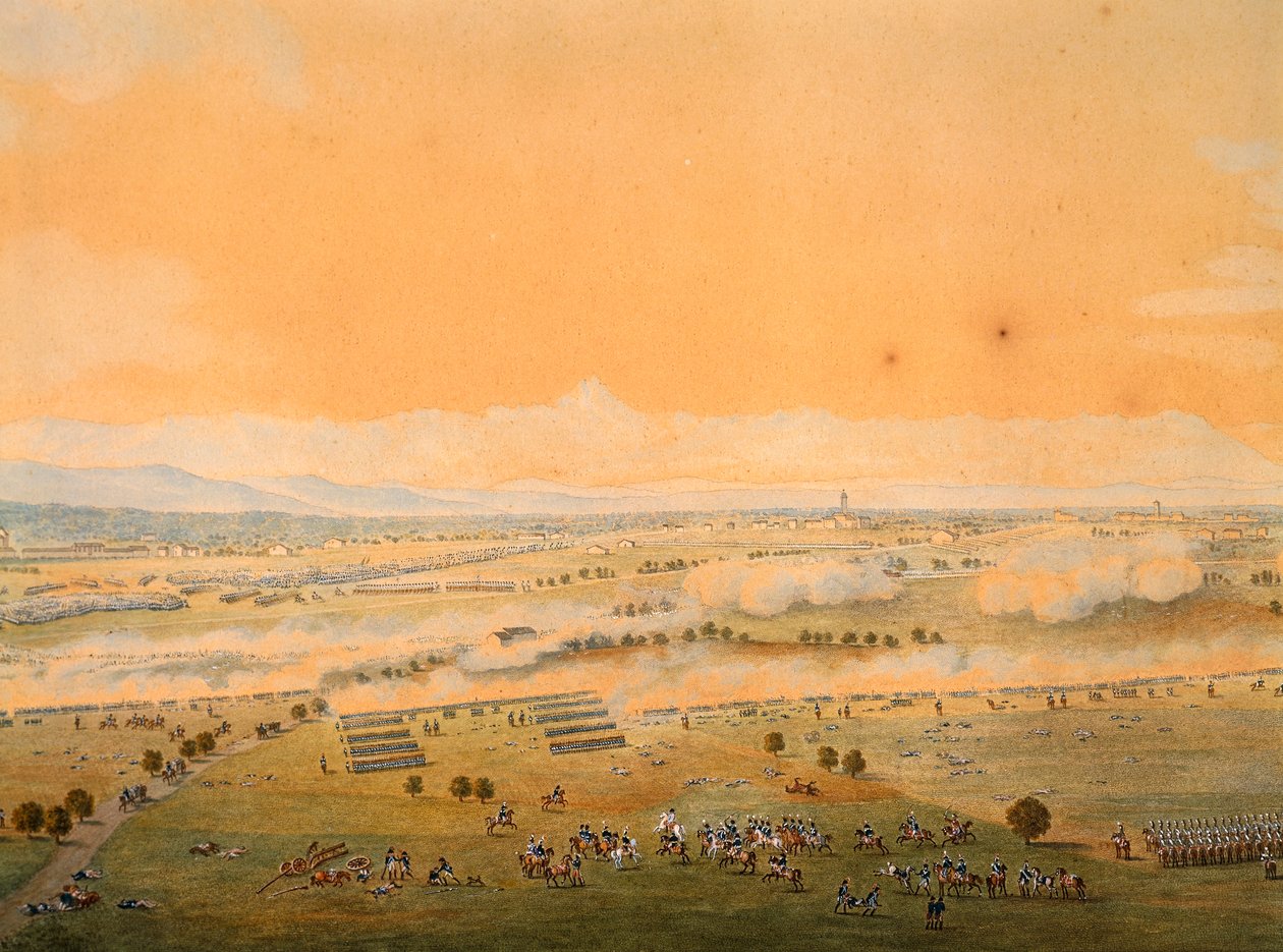 Battaglia di Marengo, 14 giugno da Giuseppe Pietro Bagetti