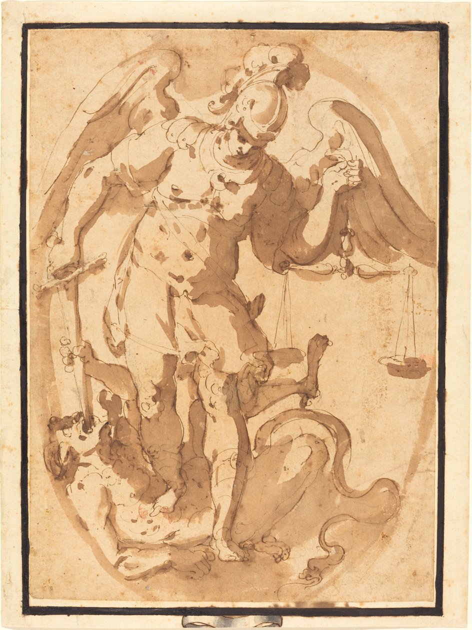 San Michele con Lucifero da Giuseppe Porta