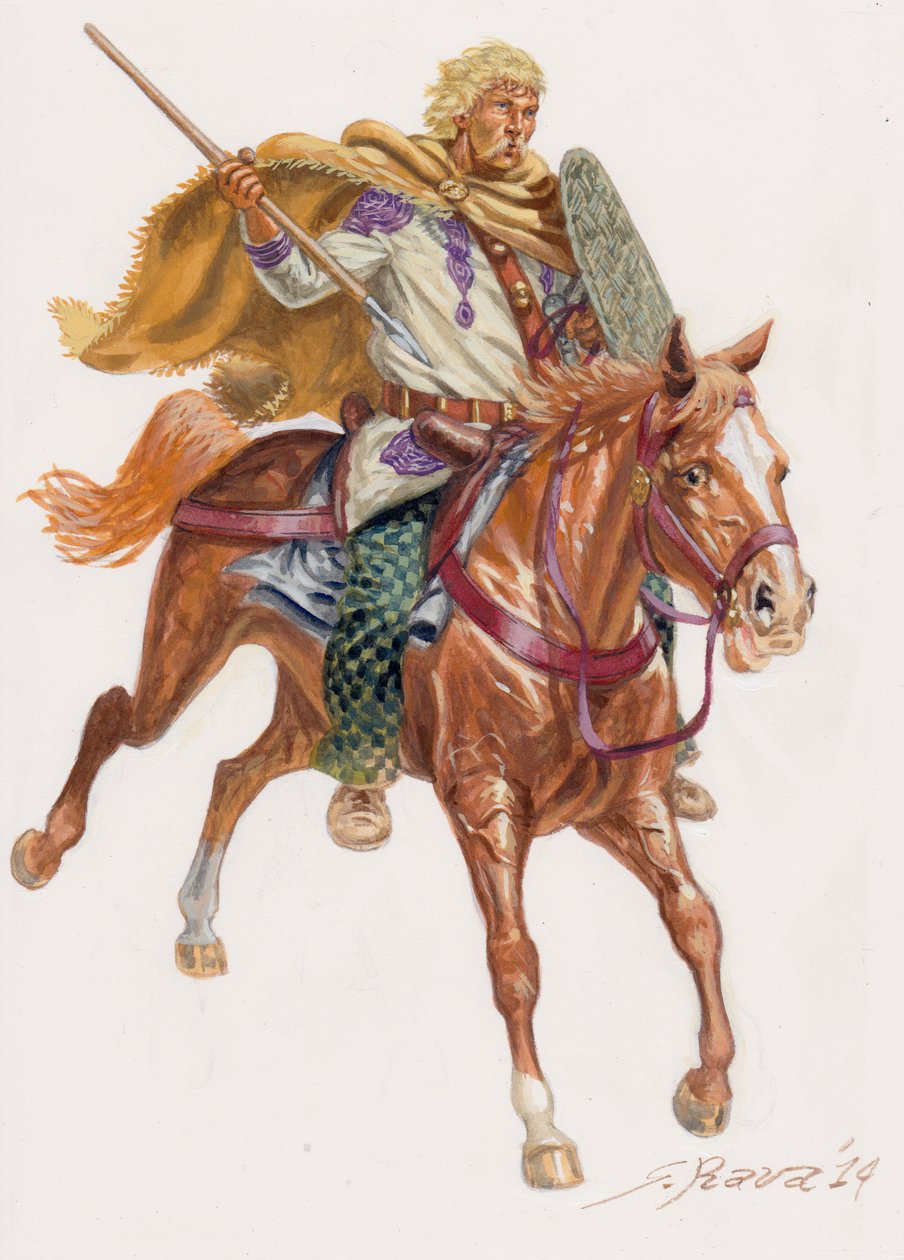 Bagaudi a cavallo da Giuseppe Rava