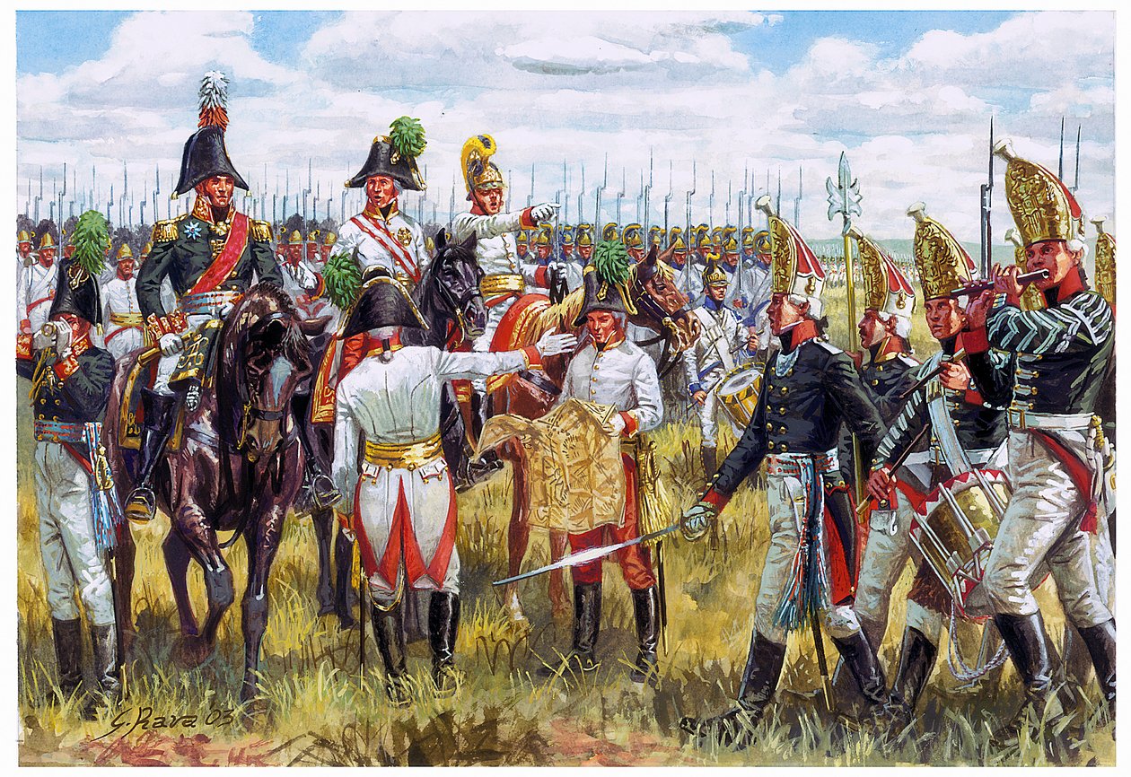 Prima Impero: stato maggiore austro-russo della Terza Coalizione nel 1805 da Giuseppe Rava