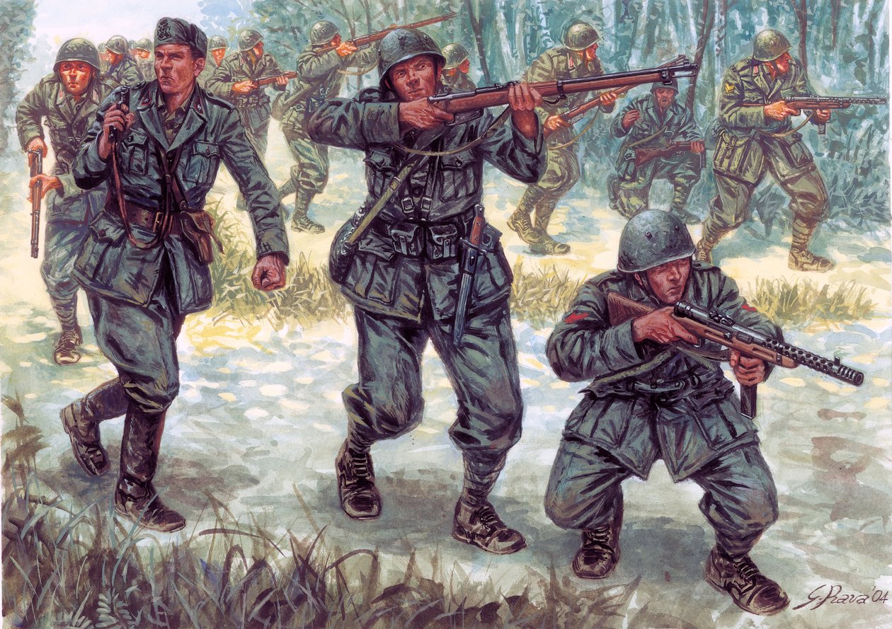 Seconda Guerra Mondiale, Guerra Italo-Greca: Soldati italiani da Giuseppe Rava