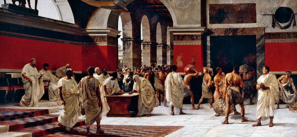 Restauratio Aerarii da Giuseppe Sciuti