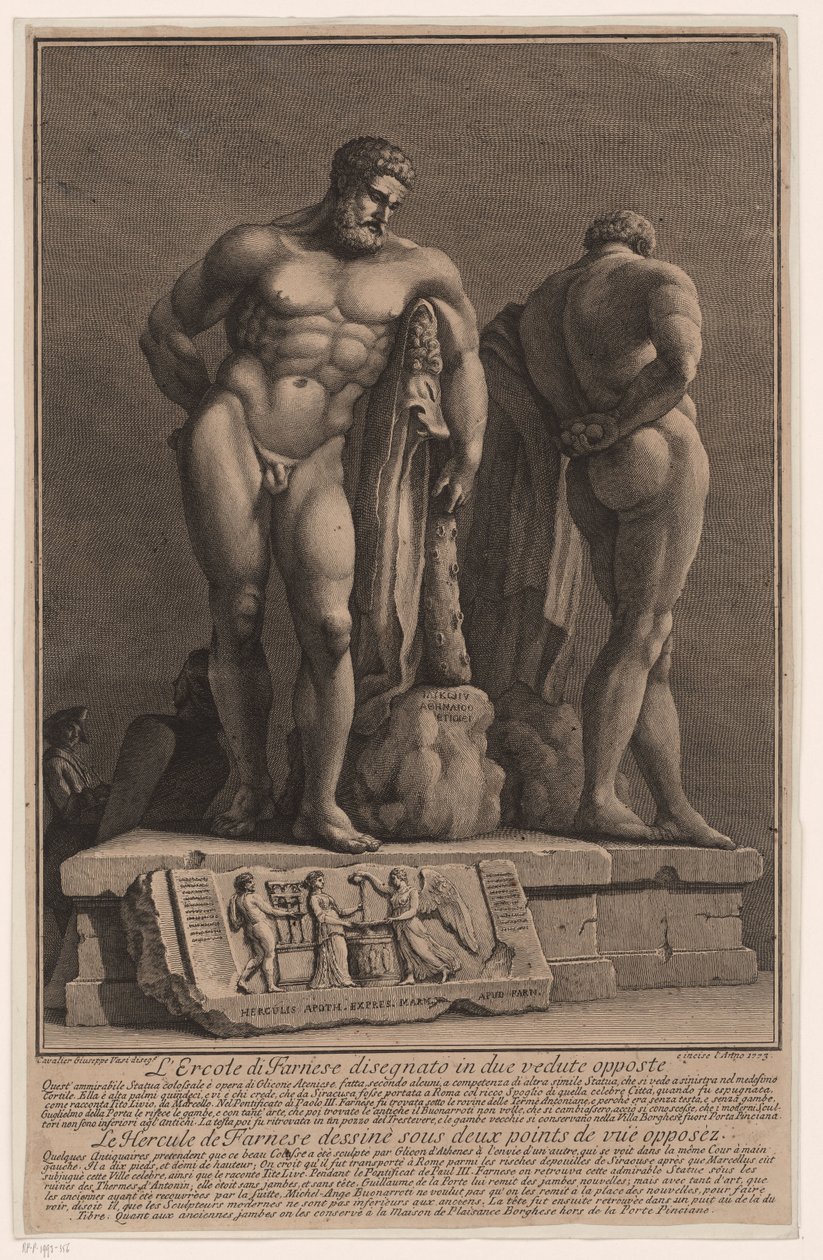 Ercole Farnese da Giuseppe Vasi
