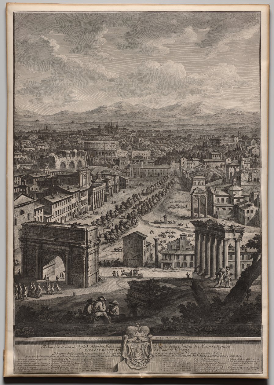 Il Campo Vaccino da Giuseppe Vasi