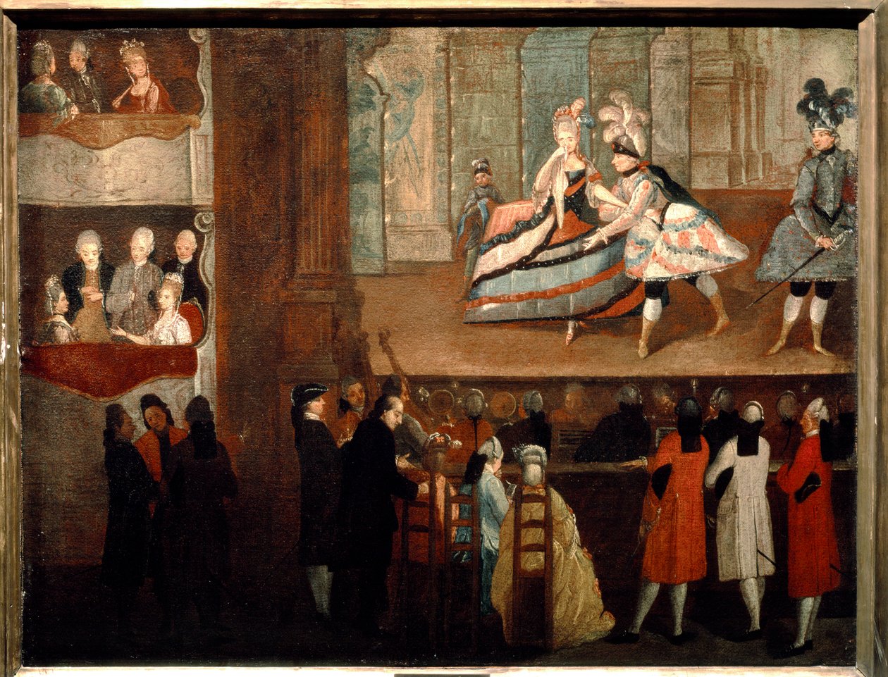 Opera Serie, fine del XVIII secolo (olio) da Giuseppe de Albertis